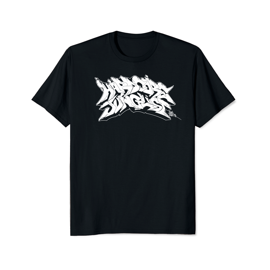 Hardcore Junglist Graffiti shirt by Black Light King